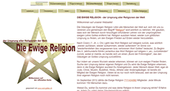 Desktop Screenshot of ewige-religion.info